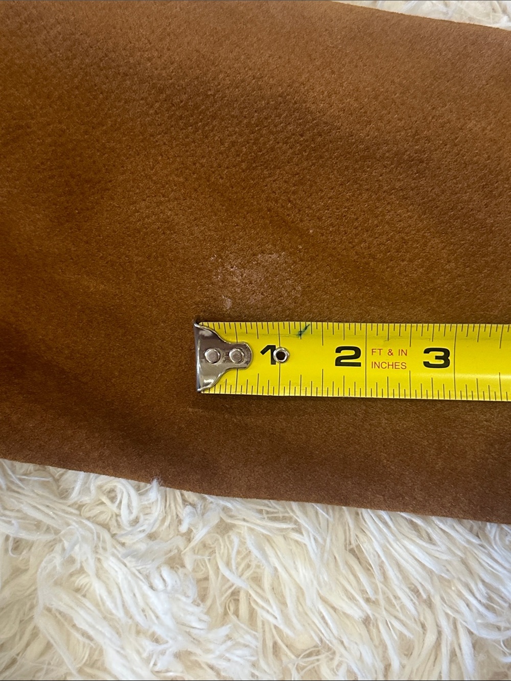 Vintage Brown Leather Suede Fringe Jacket by Circle Creek - Picture 8 of 11